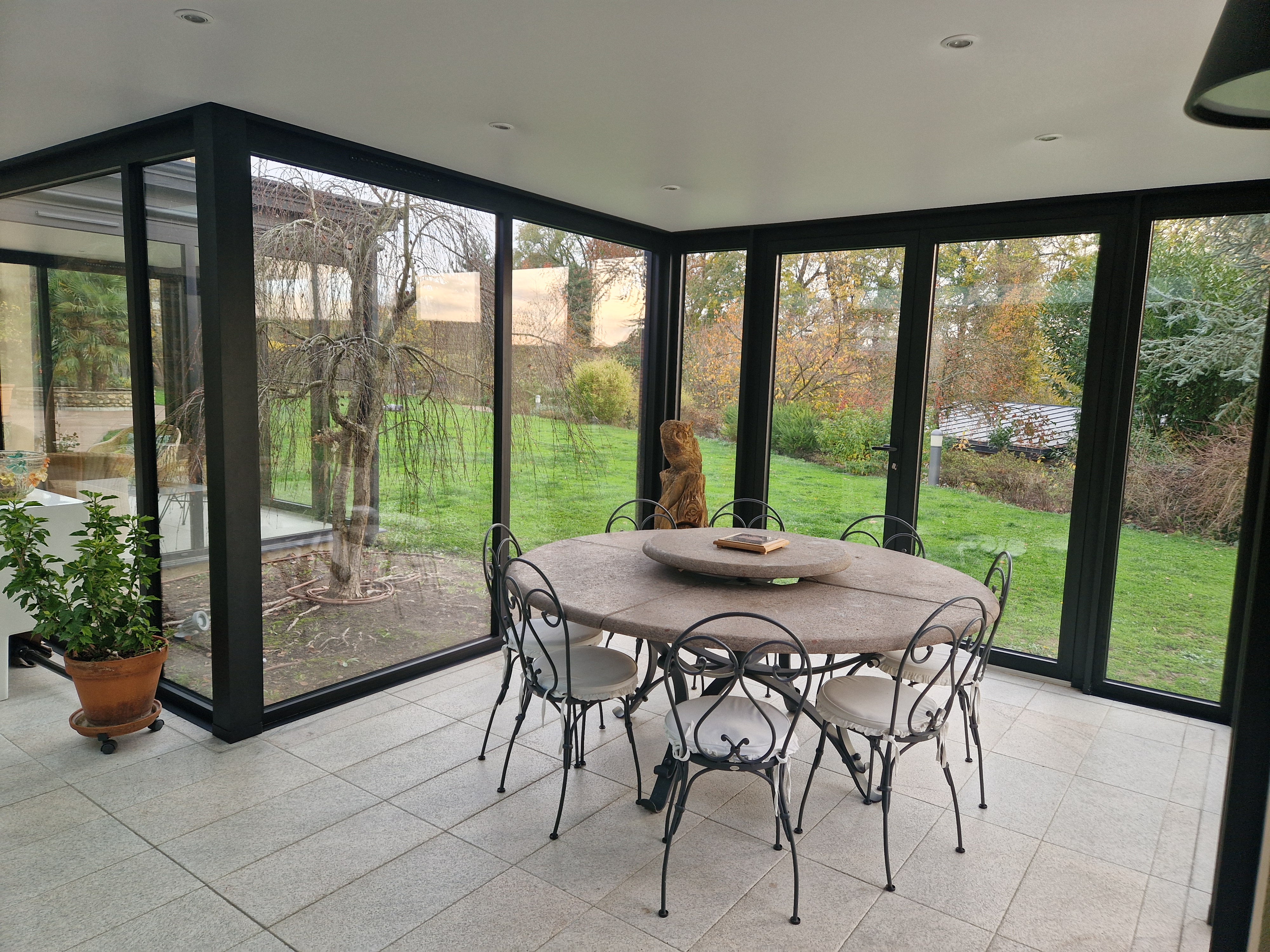 Espace extérieur calme en pleine nature